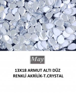 13X18 ARMUT ALTI DÜZ RENKLİ AKRİLİK-T.CRYSTAL