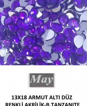 13X18 ARMUT ALTI DÜZ RENKLİ AKRİLİK-B.TANZANITE