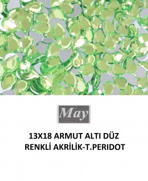 13X18 ARMUT ALTI DÜZ RENKLİ AKRİLİK-T.PERIDOT