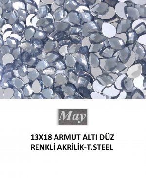 13X18 ARMUT ALTI DÜZ RENKLİ AKRİLİK-T.STEEL