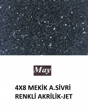 4X8 MEKİK ALTI SİVRİ RENKLİ AKRİLİK-JET