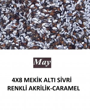 4X8 MEKİK ALTI SİVRİ RENKLİ AKRİLİK-CARAMEL