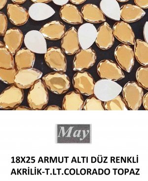 18X25 ARMUT ALTI DÜZ RENKLİ AKRİLİK-T.LT.COLORADO TOPAZ