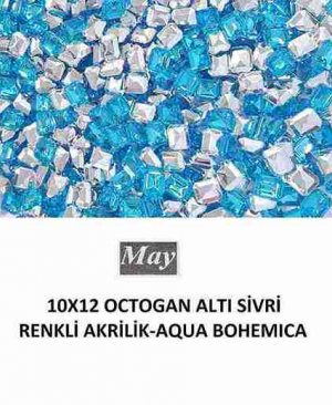 10X12 OCTOGAN ALTI SİVRİ RENKLİ AKRİLİK-AQUA BOHEMICA