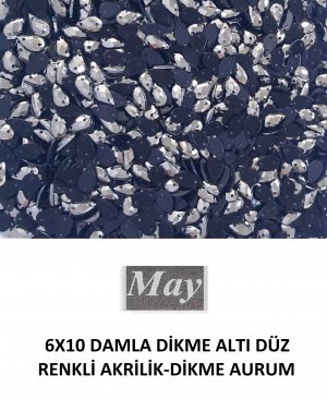 6X10 DAMLA DİKME ALTI DÜZ RENKLİ AKRİLİK-DİKME AURUM