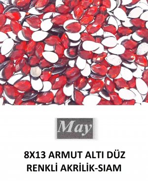 8X13 ARMUT ALTI DÜZ RENKLİ AKRİLİK-SIAM
