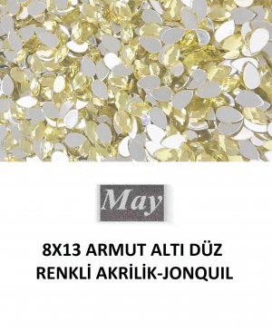 8X13 ARMUT ALTI DÜZ RENKLİ AKRİLİK-JONQUIL