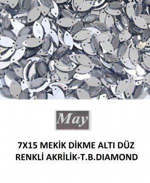 7X15 MEKİK DİKME ALTI DÜZ RENKLİ AKRİLİK-T.B.DIAMOND