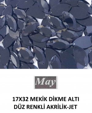 17X32 MEKİK DİKME ALTI DÜZ RENKLİ AKRİLİK-JET