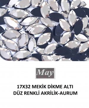 17X32 MEKİK DİKME ALTI DÜZ RENKLİ AKRİLİK-AURUM