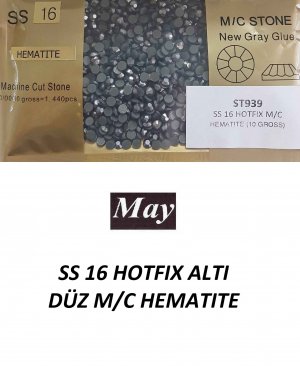 SS 16 HOTFIX ALTI DÜZ M/C HEMATITE