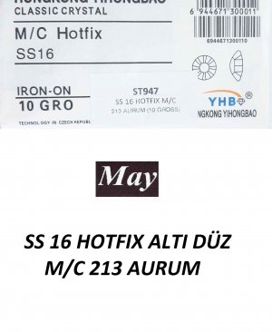 SS 16 HOTFIX ALTI DÜZ M/C 213 AURUM