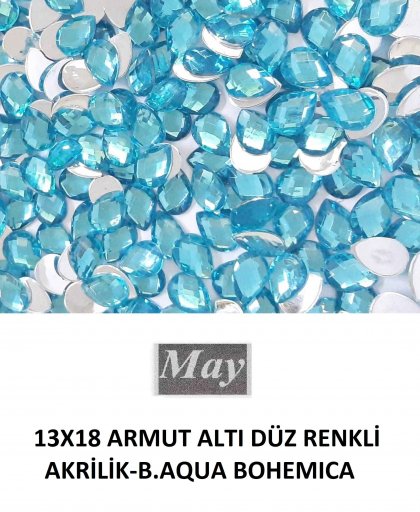13X18 ARMUT ALTI DÜZ RENKLİ AKRİLİK-B.AQUA BOHEMICA