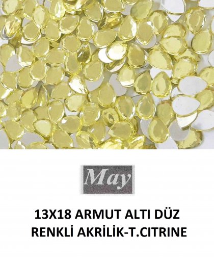 13X18 ARMUT ALTI DÜZ RENKLİ AKRİLİK-T.CITRINE