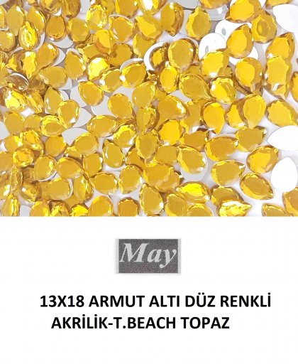 13X18 ARMUT ALTI DÜZ RENKLİ AKRİLİK-T.BEACH TOPAZ