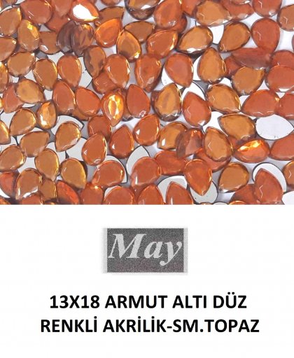 13X18 ARMUT ALTI DÜZ RENKLİ AKRİLİK-SM.TOPAZ