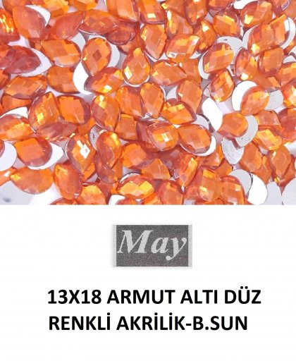 13X18 ARMUT ALTI DÜZ RENKLİ AKRİLİK-B.SUN