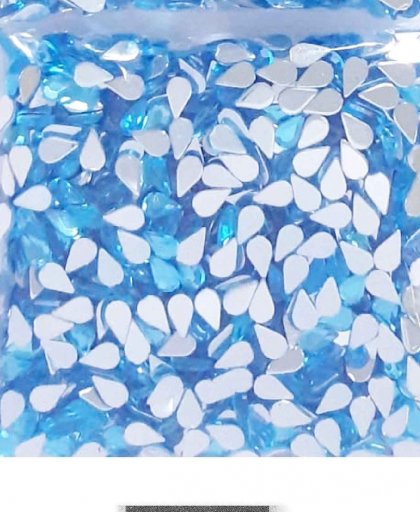 3X5 DAMLA ALTI DÜZ RENKLİ AKRİLİK-AQUAMARINE