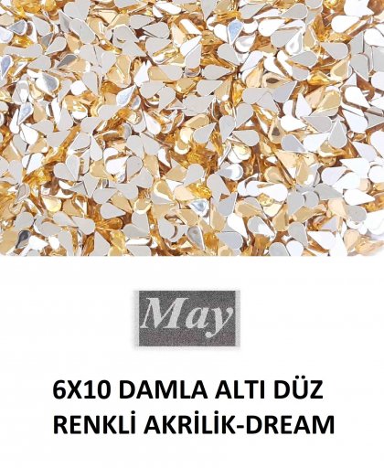 6X10 DAMLA ALTI DÜZ RENKLİ AKRİLİK-DREAM
