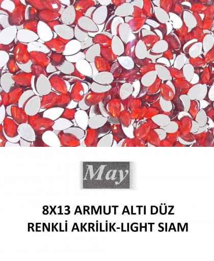 8X13 ARMUT ALTI DÜZ RENKLİ AKRİLİK-LIGHT SIAM