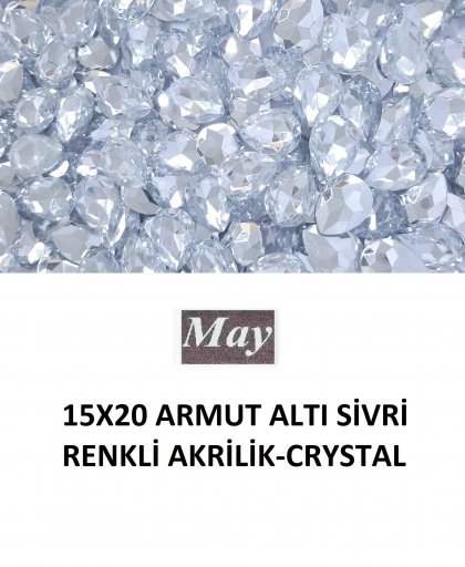 15X20 ARMUT ALTI SİVRİ RENKLİ AKRİLİK-CRYSTAL